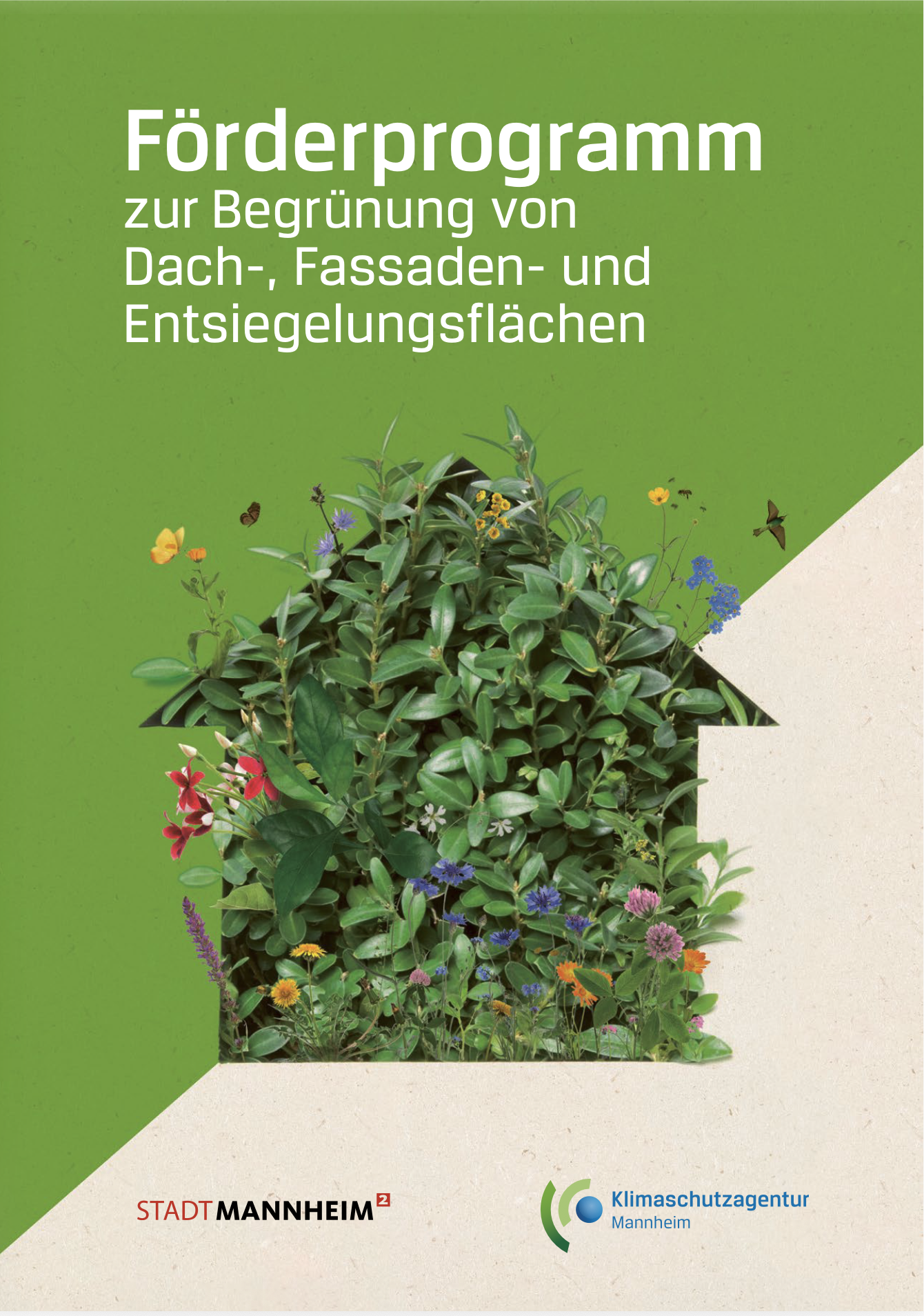 Download Broschüre Förderprogramm Begrünung